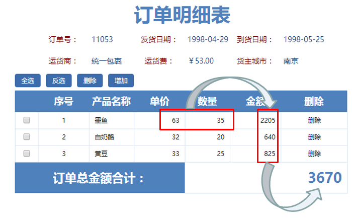 自动计算功能 自动计算功能